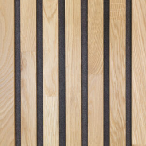 Acustic wall panel – 35mm slats – 240×40 – natural oak