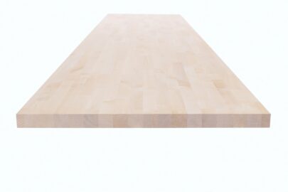 Lakitud puidust töötasapinnad: kase ja tamme liimpuidust lahendused teie kööki