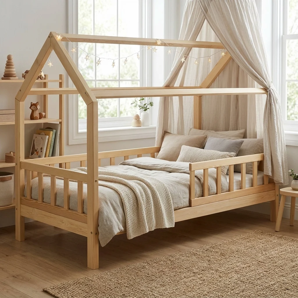 You are currently viewing Täispuidust lastevoodi värvivalik ja ohutud viimistlusmaterjalid